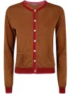 In Bed With You Korean Neck Solid Colorful Edges Sweater
