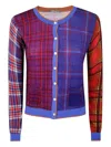 In Bed With You Corean Pockets Cardigan Contrast Edges In Multi