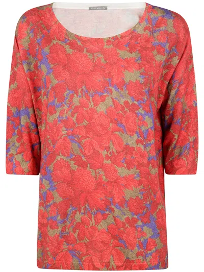 In Bed With You Squared Round Neck Sweater In Animal Print