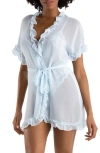 In Bloom By Jonquil Alice Ruffle Wrap Robe