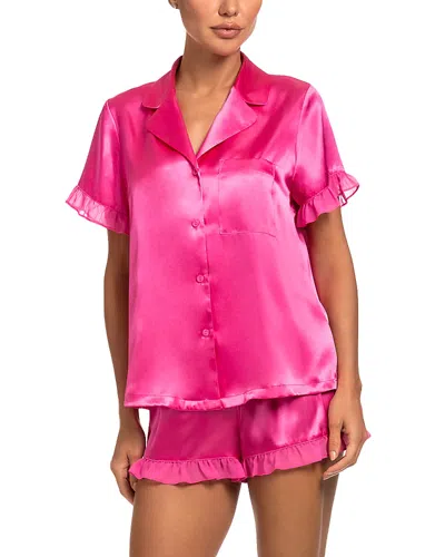 IN BLOOM BY JONQUIL IN BLOOM BY JONQUIL ALICE SATIN SHORTIE PAJAMA SET