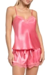 In Bloom By Jonquil Amber Satin Short Pajamas