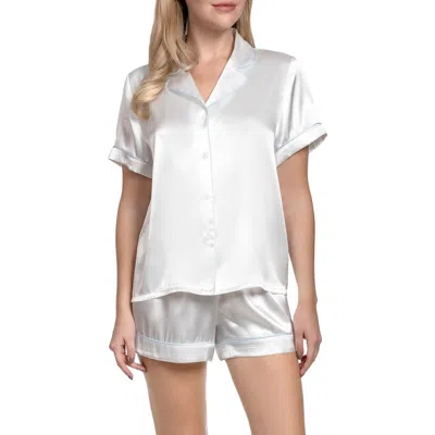 In Bloom By Jonquil Bride Shorty Pajamas In Ivory