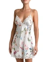 IN BLOOM BY JONQUIL IN BLOOM BY JONQUIL ENDLESS LOVE LUXE SATIN LACE TRIM FLORAL PRINT CHEMISE