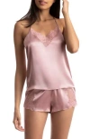 In Bloom By Jonquil Grace Short Satin Pajamas