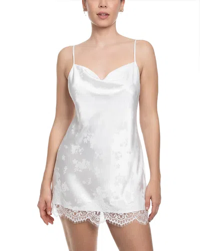 In Bloom By Jonquil Jacquard Chemise In White