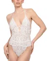 In Bloom By Jonquil La Belle Lace Teddy In Ivory