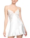 In Bloom By Jonquil La Belle Lace Trim Chemise In Ivory