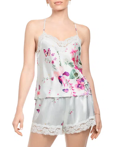 IN BLOOM BY JONQUIL IN BLOOM BY JONQUIL LACE TRIM FLORAL CAMISOLE PAJAMA SET