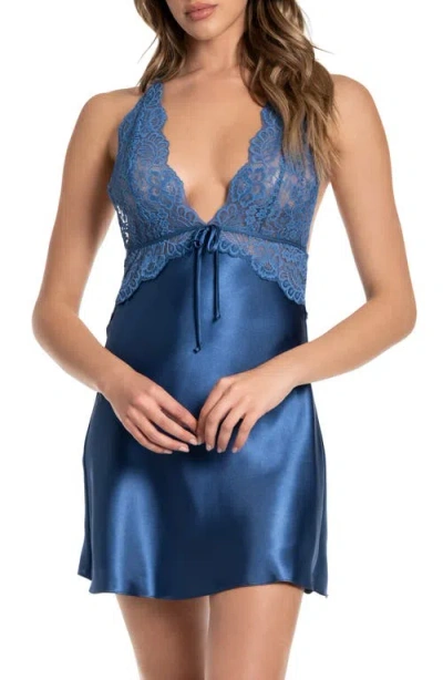 In Bloom By Jonquil Love Story Chemise In Dusk Blue