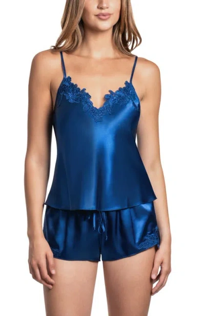 In Bloom By Jonquil Maddie Cami & Shorts Pajamas In Royal Blue