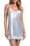 In Bloom By Jonquil Paulina Lace Trim Satin Chemise