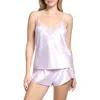 In Bloom By Jonquil Sabrina Printed Camisole & Shorts Pajamas In Lavender