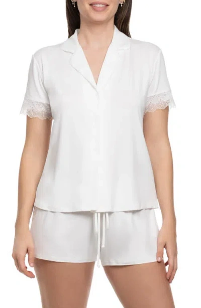 In Bloom By Jonquil Sevilla Short Pajamas In White