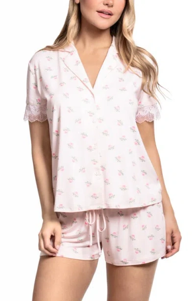 In Bloom By Jonquil Sevilla Shortie Pajamas In Pink