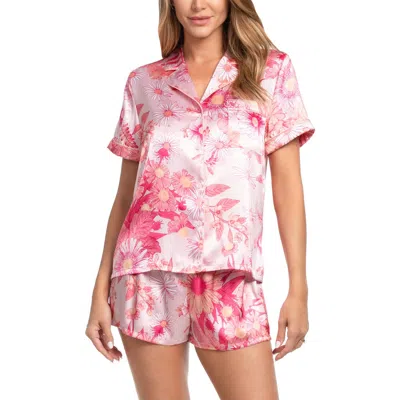 In Bloom By Jonquil Stefani Satin Short Pajamas