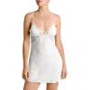 In Bloom By Jonquil Lace Satin Chemise In Multi