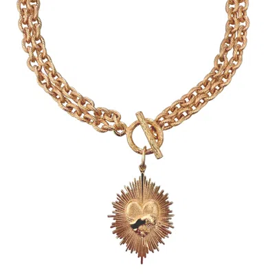 In Cauda Venenum Women's Gold Anahita Necklace