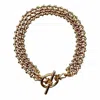 In Cauda Venenum Women's Gold Gaïa Bracelet In Gold