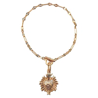 In Cauda Venenum Women's Gold Hikari Bracelet
