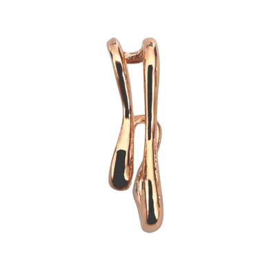 In Cauda Venenum Women's Gold Himiko Ear Cuff