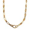 In Cauda Venenum Women's Gold Kali Necklace In Gold