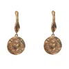 In Cauda Venenum Women's Gold Messiah Earrings In Gold