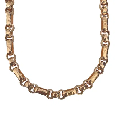 In Cauda Venenum Women's Gold Nemesis Necklace