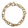 In Cauda Venenum Women's Gold Odin Bracelet In Gold