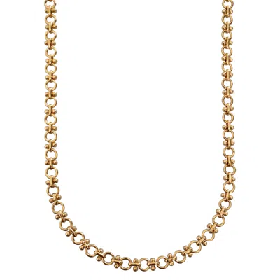 In Cauda Venenum Women's Gold Parvati Necklace