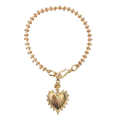 In Cauda Venenum Women's Gold Seraphine Bracelet