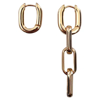 In Cauda Venenum Women's Gold Shakti Earrings