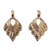 In Cauda Venenum Women's Gold Sirius Earrings In Gold