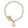 In Cauda Venenum Women's Gold Vega Bracelet In Gold