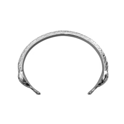In Cauda Venenum Women's Silver Sumàe Bracelet