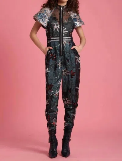 In Earnest Imperial Jumpsuit In Multi