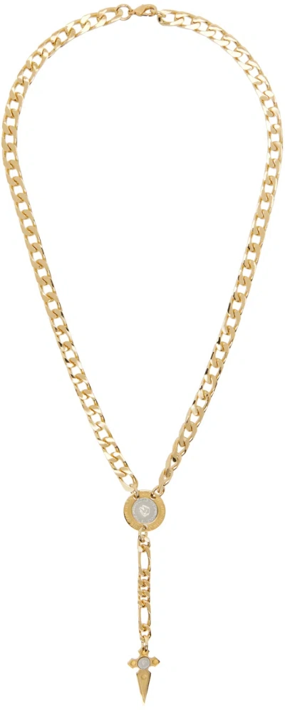 In Gold We Trust Paris Gold Chapelet Rosary Necklace