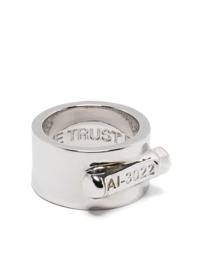In Gold We Trust Paris Piston Ring In 银色