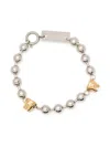In Gold We Trust Paris Sacred Tooth Bracelet In Silver