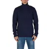 In My Hood Blue Polyester Sweater In Blue