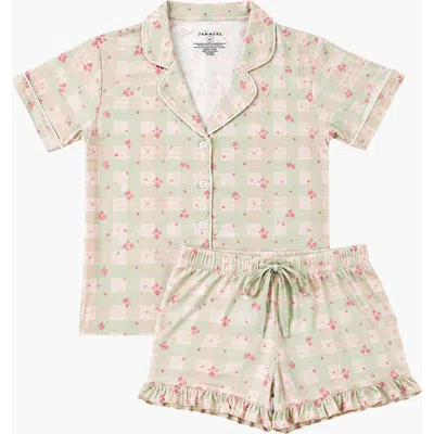 In My Jammers Sophie Pajama Short Sleep Set In Neutral