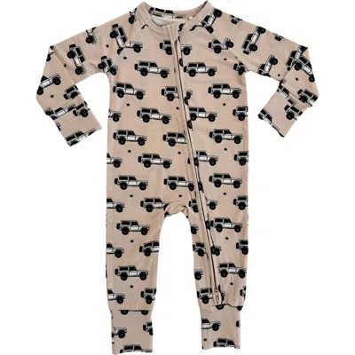 In My Jammers Babies'  Vintage 4x4 Zipper Romper