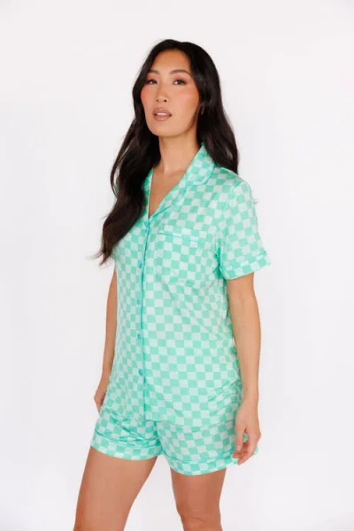 In My Sundays Short Sleeve & Short Pajama Set