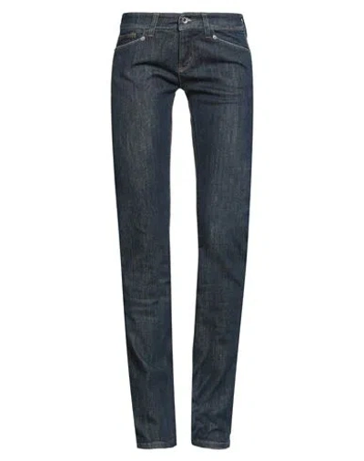 In+out Woman Jeans Blue Size 28 Cotton, Elastane