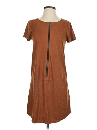 Pre-owned I.n. San Francisco Casual Dress In Brown