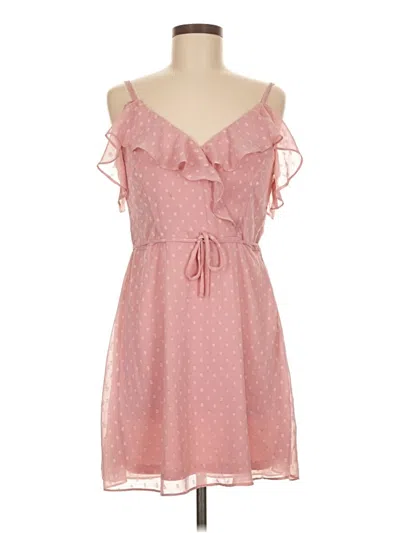 Pre-owned I.n. San Francisco Casual Dress In Pink