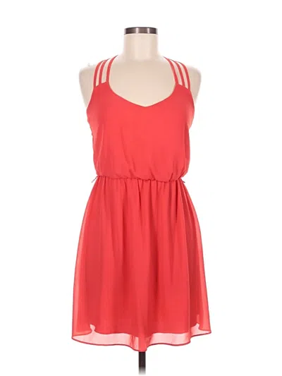 Pre-owned I.n. San Francisco Casual Dress In Red