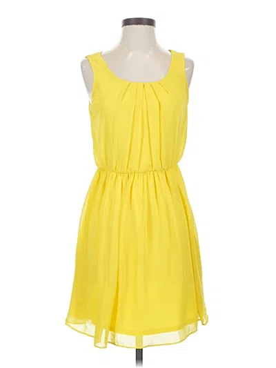 Pre-owned I.n. San Francisco Casual Dress In Yellow