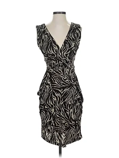 Pre-owned I.n. San Francisco Cocktail Dress In Black