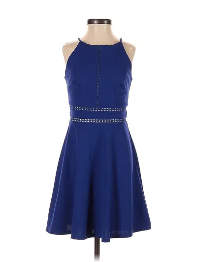 Pre-owned I.n. San Francisco Cocktail Dress In Blue